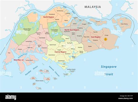 Administrative divisions of Singapore .